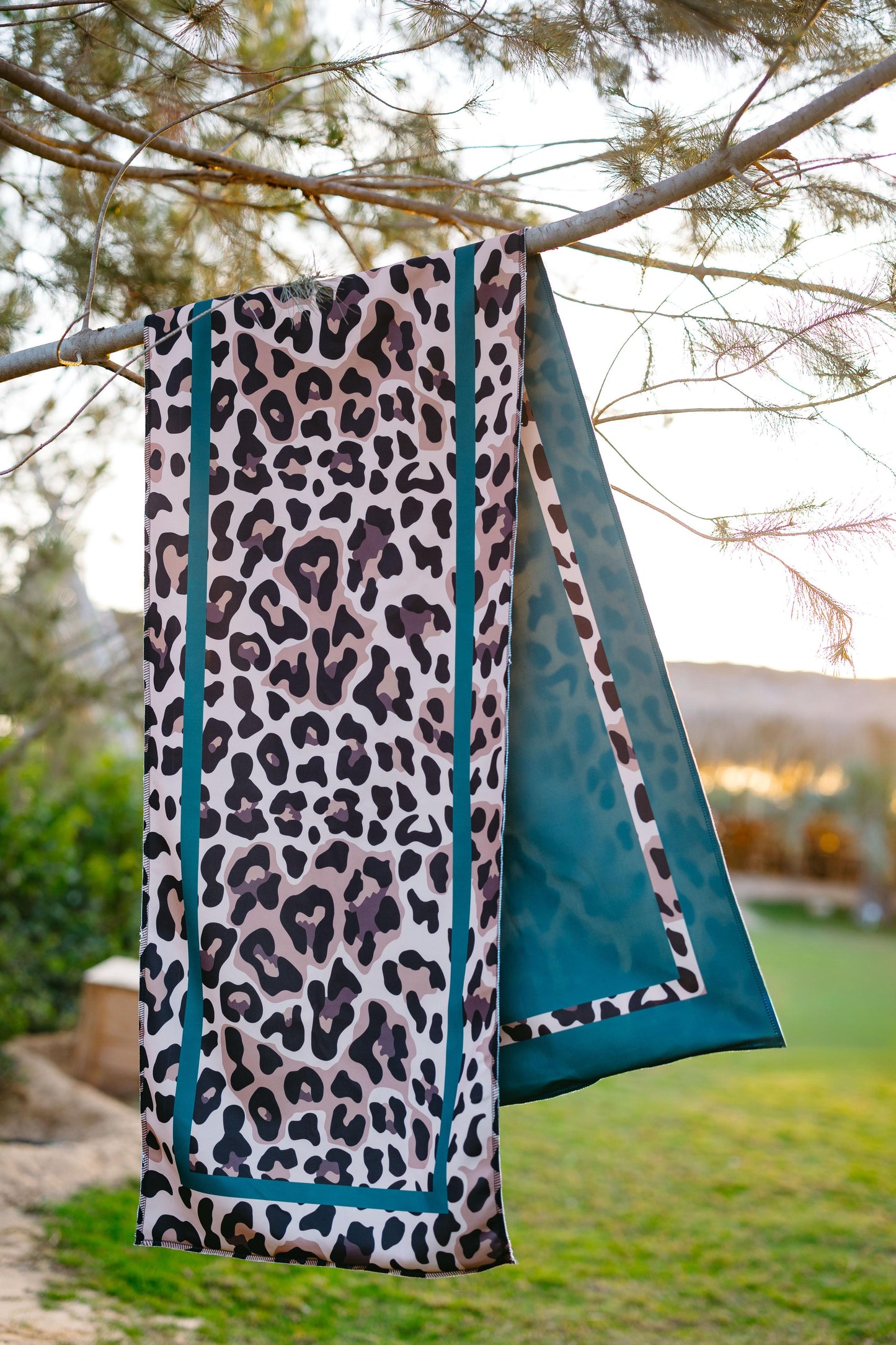 Pine Leopard Scarf