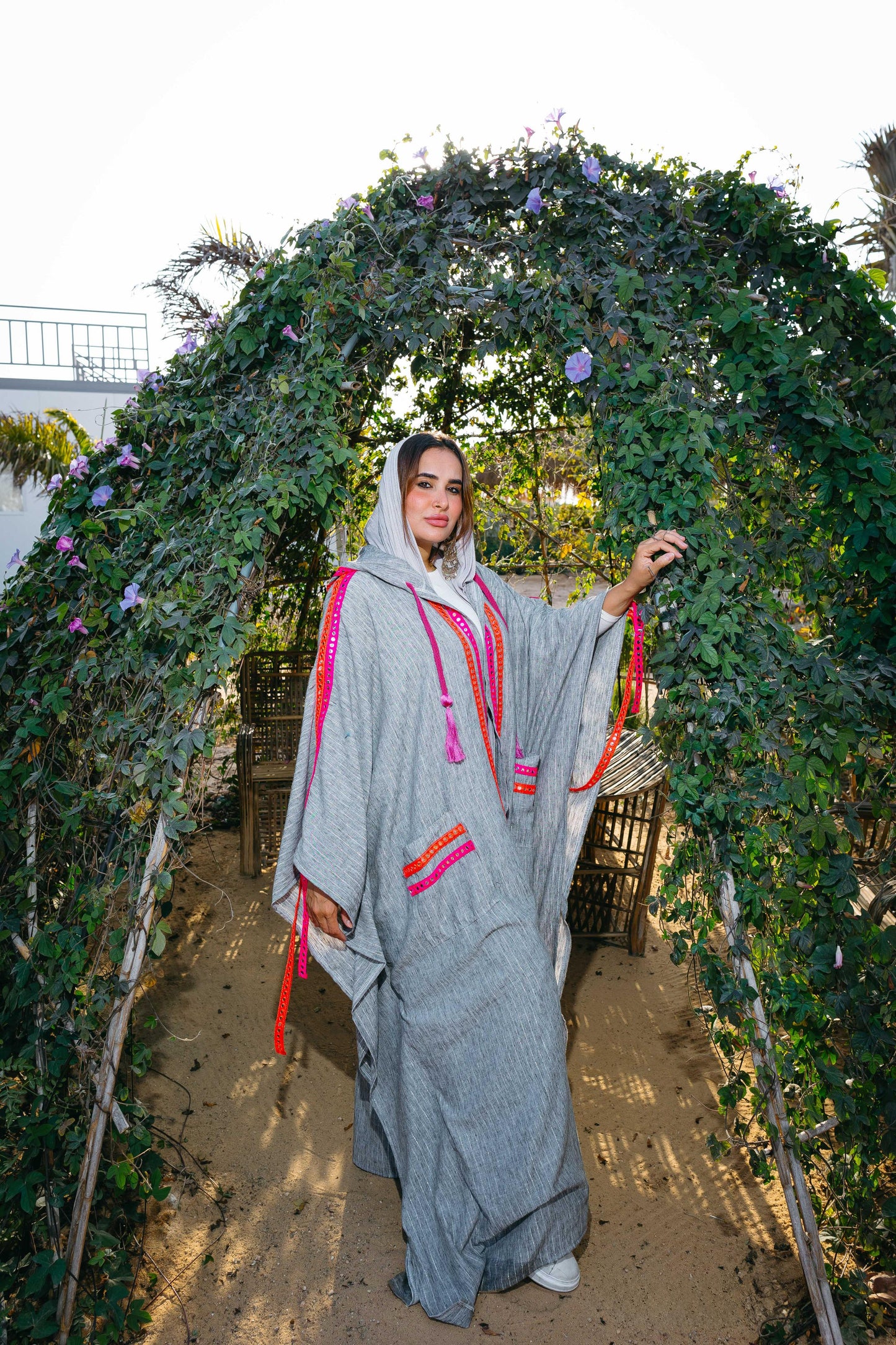 Ramadan Gray Abaya