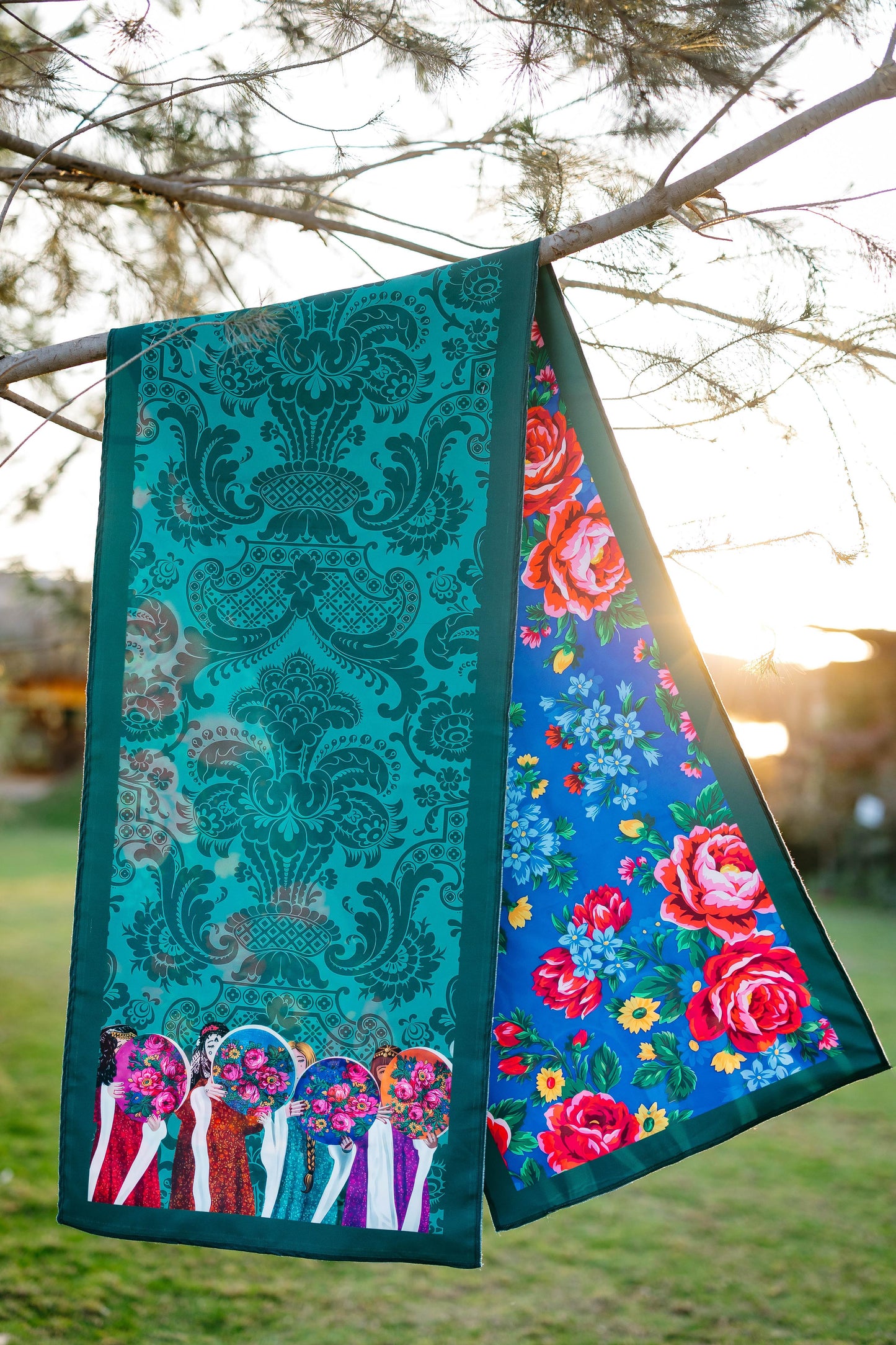 Flowers Scarf