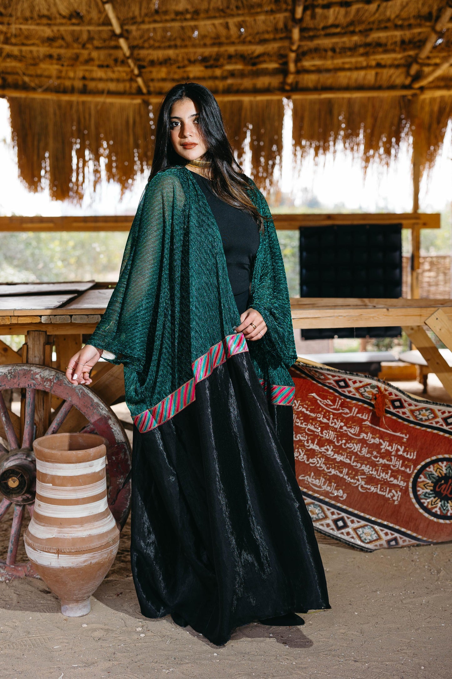 Ramadan Green Abaya