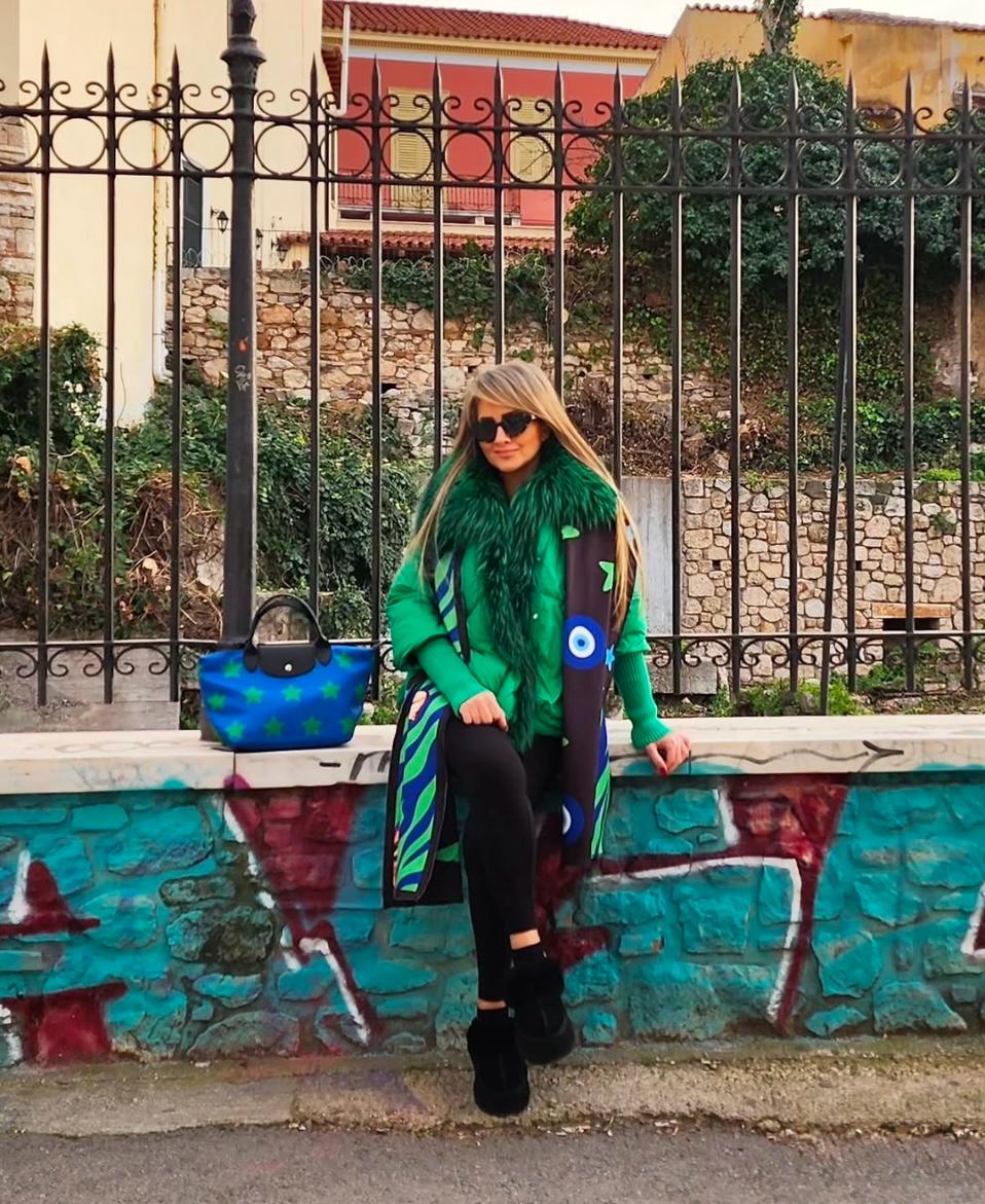 Green Scarf