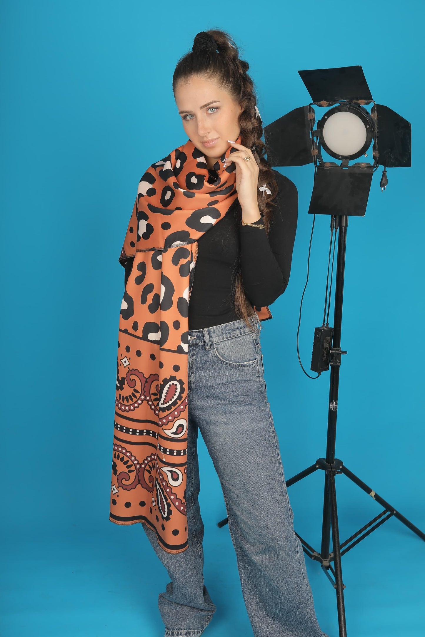 Leopard Scarf