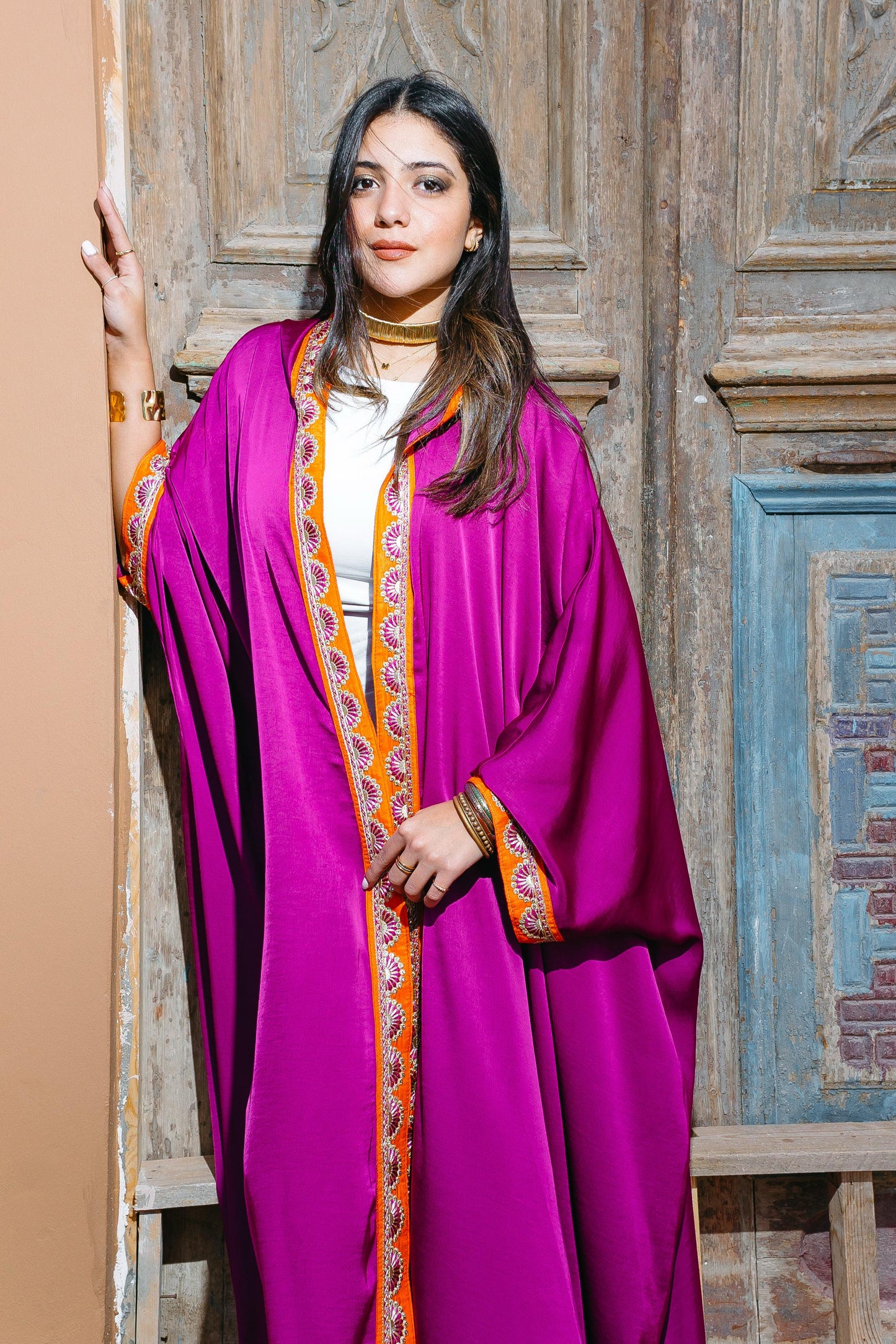 Ramadan Purple Abaya