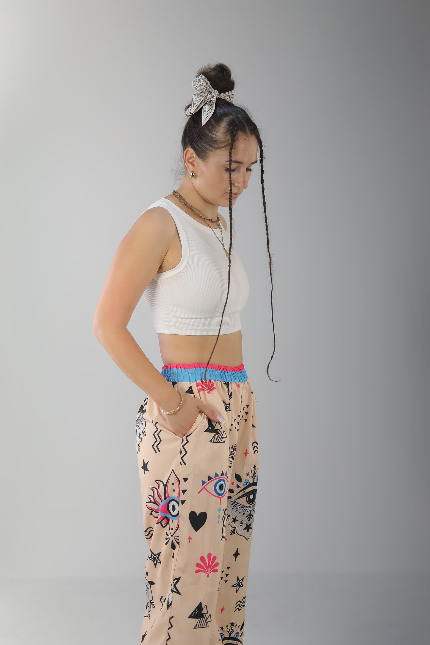 Evil eye Pants