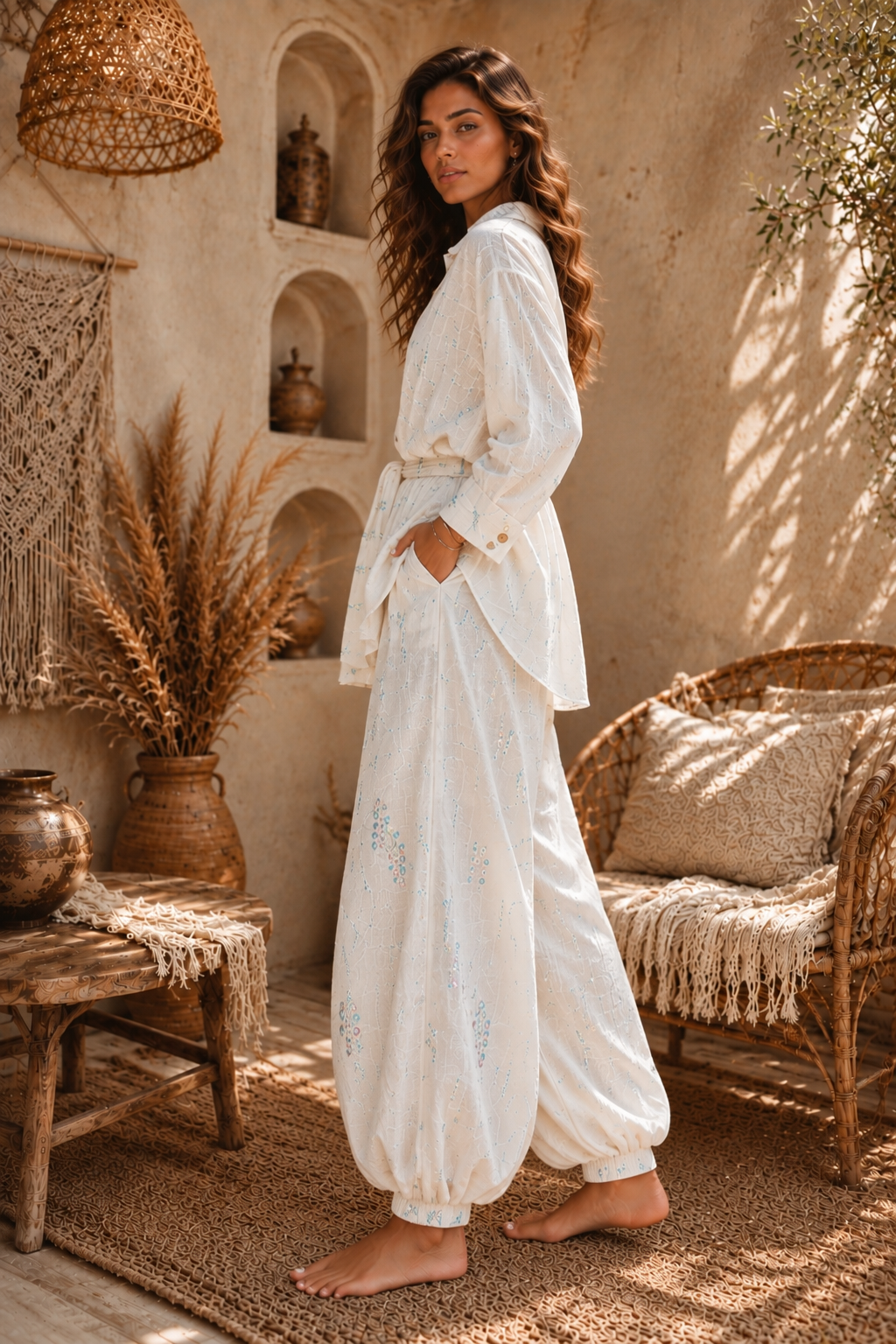LINEN PEARL GLOW SET
